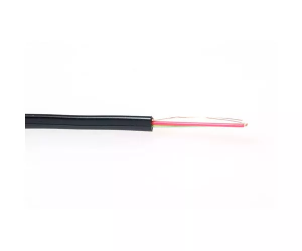 ACT 4-wire Modular Flatcable 100 m Schwarz