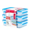 EMSA 515645 CLIP & CLOSE 3er Set, 5156