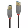 Lindy 36751 USB Kabel USB 3.2 Gen 1 (3.1 Gen 1) 1 m USB A Schwarz