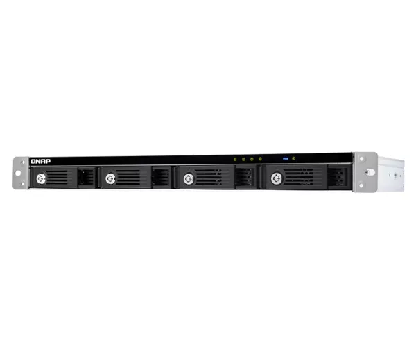 QNAP TR-004U Speicherlaufwerksgehäuse HDD / SSD-Gehäuse Schwarz, Grau 2.5/3.5