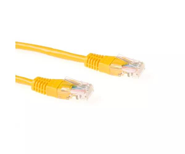 ACT IB5800 Netzwerkkabel Gelb 0,5 m