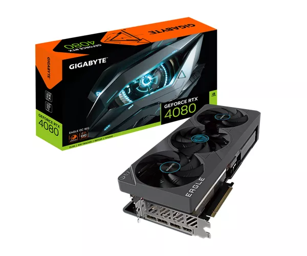 GIGABYTE EAGLE GeForce RTX 4080 16GB OC NVIDIA GDDR6X