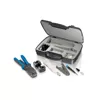 Equip 129504 Kabel-Crimper Werkzeugsatz Schwarz, Blau, Grau, Weiß