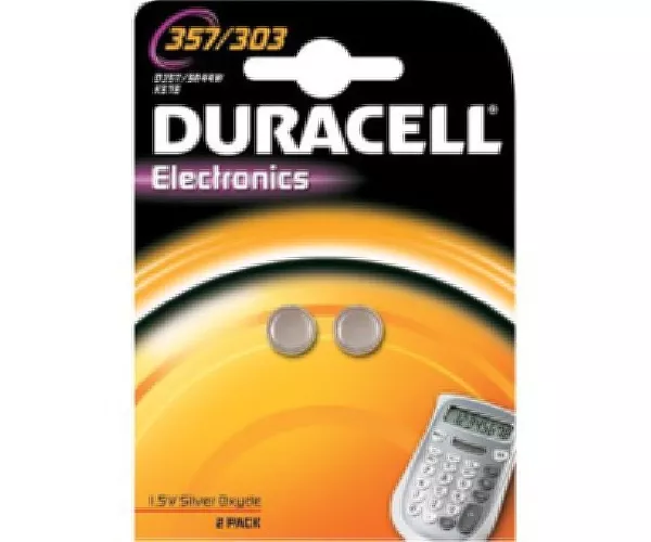 Duracell 303/357 Einwegbatterie SR44 Siler-Oxid (S)