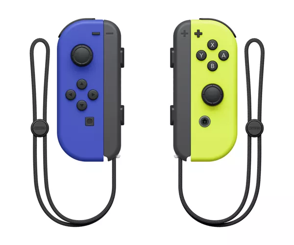 Nintendo Joy-Con Black, Blue, Yellow Bluetooth Gamepad Analogue