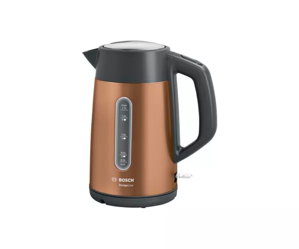 Bosch TWK4P439 Wasserkocher 1,7 l 2400 W Schwarz, Gold