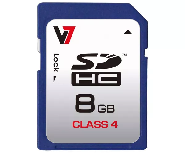 V7 SDHC Speicherkarte 8GB Class 4