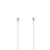 Hama 00201133 telephone cable 3 m White