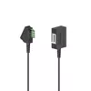 Hama 00201101 telephone cable 6 m Black