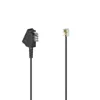 Hama 00201108 telephone cable 6 m Black