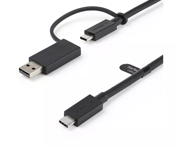 StarTech.com 1m USB-C Kabel mit USB-A Adapter Dongle - Hybrid