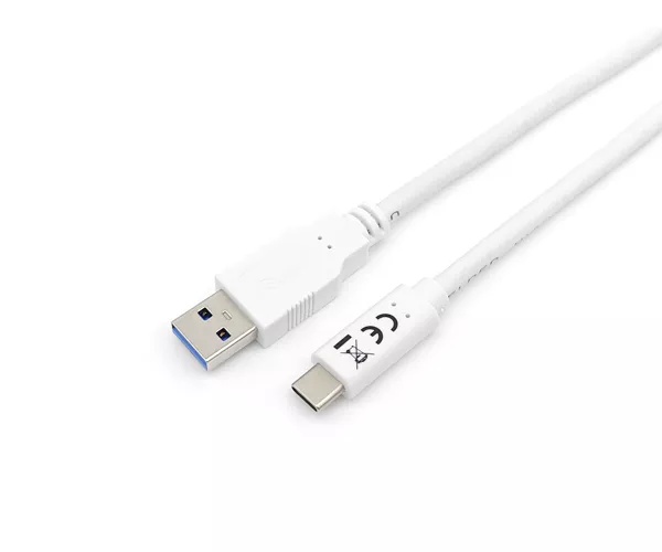 Equip USB 3.2 Gen 1 Typ A auf Typ C Kabel, M/M, 2 m
