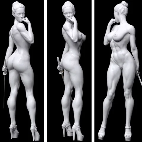 Enjoy in White Beatrice SPACEart SPAEJW007 Statue