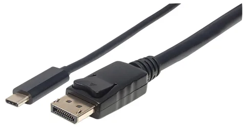 Manhattan USB-C auf DisplayPort-Adapterkabel, Konvertiert das, 4K