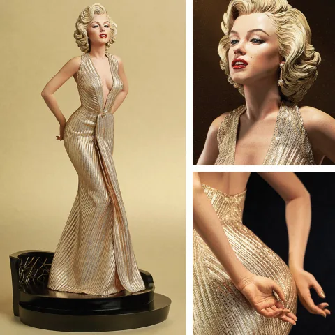 Blondinen bevorzugt Marilyn Monroe Blitzway BW-SS00703 Statue