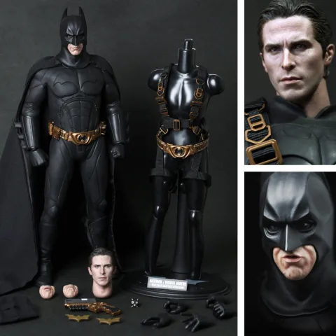 Batman Begins Batman Bruce Wayne Batsuit Begins Version Hot Toys MMS155 1/6 Figur