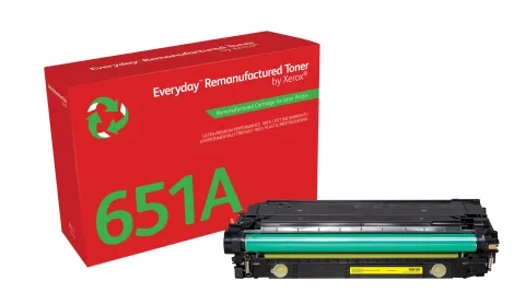 Everyday Gelb Toner von Xerox, kompatibel mit HP 651A/ 650A/