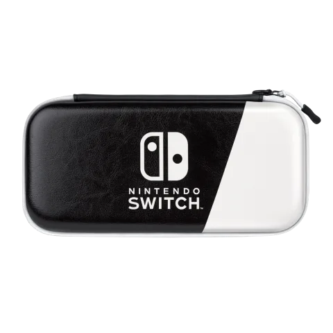 PDP Slim Deluxe: Black & White Hartschalenkoffer Nintendo Schwarz, Weiß