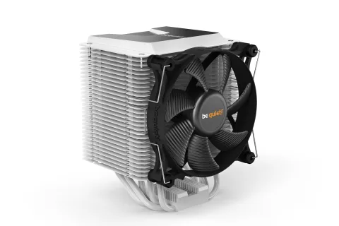 be quiet! Shadow Rock 3 White CPU Cooler, Single 120mm PWM Fan, For Intel
