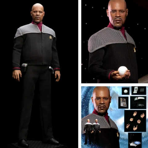 Star Trek Deep Space Nine Captain Benjamin Sisko Essentials EXO-6 EXO-01-009E 1/6 Figur