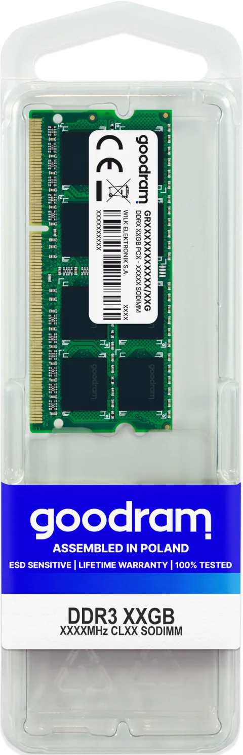 Goodram GR1600S364L11/8G Speichermodul 8 GB 1 x 8 GB DDR3 1600 MHz