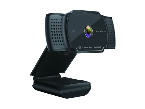 Conceptronic AMDIS02B Webcam 5 MP 2592 x 1944 Pixel USB 2.0 Schwarz