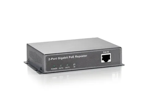 LevelOne Gigabit PoE Repeater, 2 Ports, Kaskadier