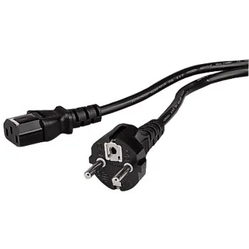Hama Universal Mains Cable, 1.5 m, Black