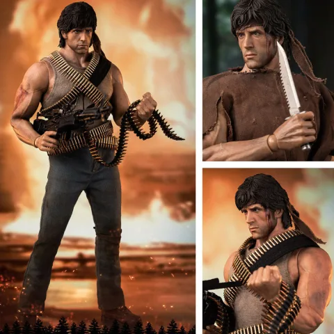 Rambo 1 John Rambo ThreeZero 3Z0288 1/6 Figur
