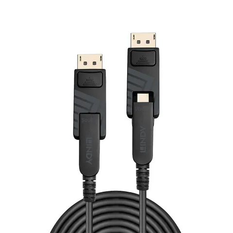 Lindy 38481 DisplayPort-Kabel 20 m Mini DisplayPort Schwarz