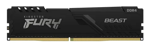 16GB 3200MT/s DDR4 CL16 DIMM 1Gx8 FURY Beast Black