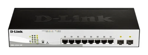 D-Link DGS-1210-10P Managed L2 Gigabit Ethernet (10/100/1000)