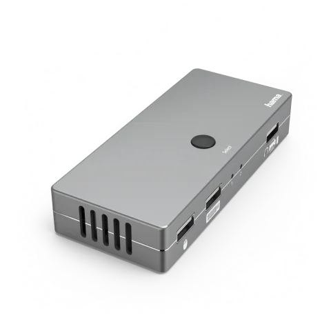 Hama 00200135 KVM switch Metallic