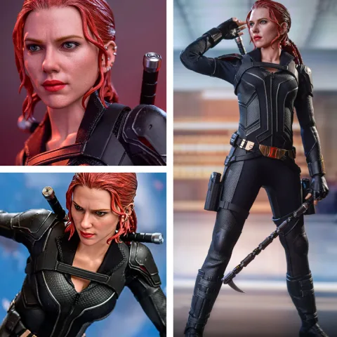Black Widow Natasha Romanoff Black Suit Hot Toys MMS603 1/6 Figur