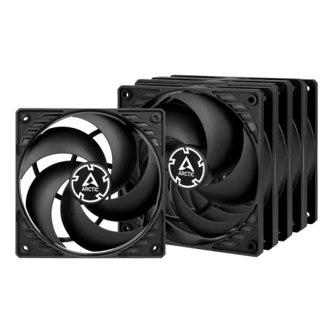 ARCTIC P12 PWM PST Value Pack (Schwarz/Schwarz) 120 mm PWM PST Lüfter