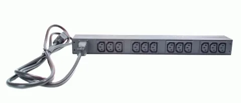 APC Basic Rack PDU Stromverteilereinheit (PDU) 12 AC-Ausgänge 0U/1U Schwarz