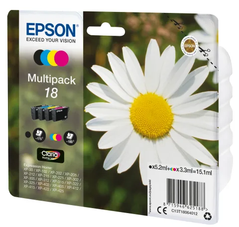 18 Daisy Claria Home Multipack 4-colours Ink