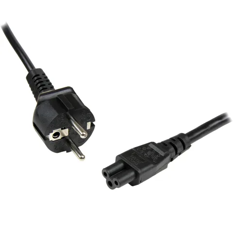 StarTech.com 1 m Laptop Ladekabel, EU Schuko auf C5, 2,5A 250V
