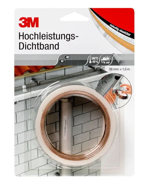 3M DICHT38 Dichtband Weiß 1,5 m
