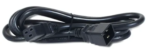 APC AP9877 Stromkabel Schwarz 1,98 m C19-Koppler C20-Koppler