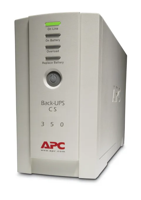 Back-UPS, 350VA/210W, Tower, 230V, 4x IEC C13 Outlets, User Replaceable Battery