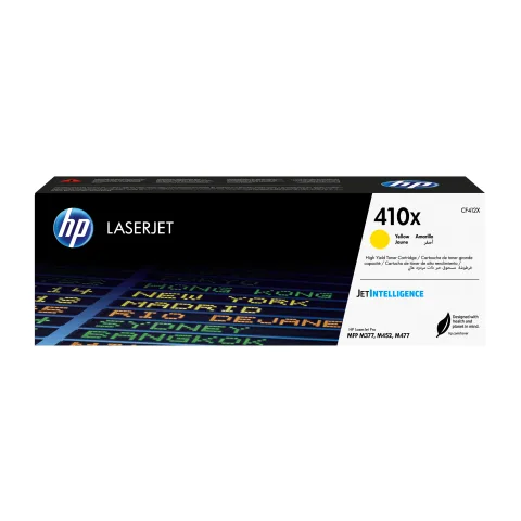 410X High Yield Yellow Original LaserJet Toner Cartridge