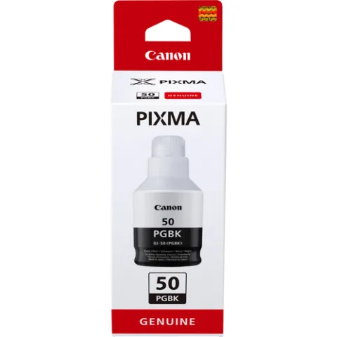 GI-50 PGBK, High Yield, Ink Bottle, Black