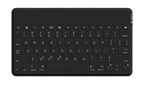Logitech Keys-To-Go QWERTY Holländisch, UK Englisch Bluetooth Schwarz