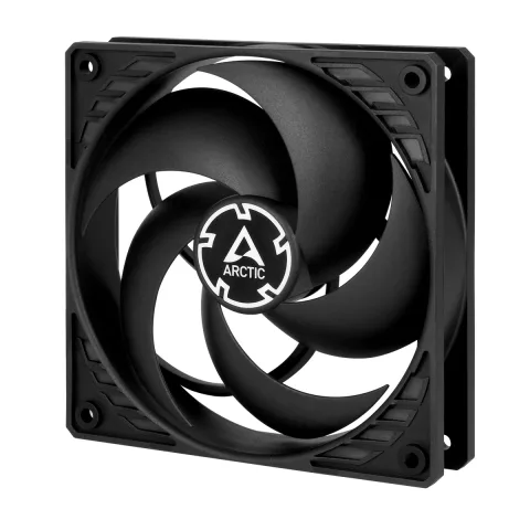 P12 PWM PST (Black/Black) Pressure-optimised 120 mm Fan with PWM PST