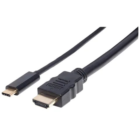 Manhattan USB Typ C auf HDMI-Adapterkabel, Konvertiert das, 4K