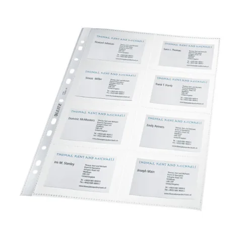 Leitz 47583003 Kartenhülle Transparent 100 x 70