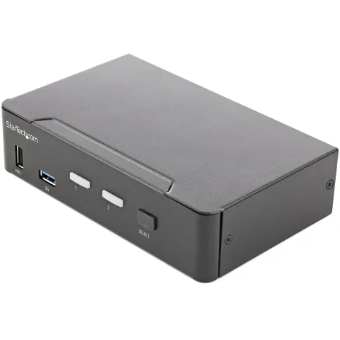 StarTech.com 2 Port HDMI KVM-Switch - Einzelmonitor, 4K