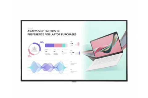 LG 65UH5J-H Signage-Display Digital Signage Flachbildschirm, 4K