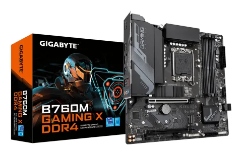 GIGABYTE B760M GAMING X DDR4 Motherboard - Supports Intel Core 14th Gen